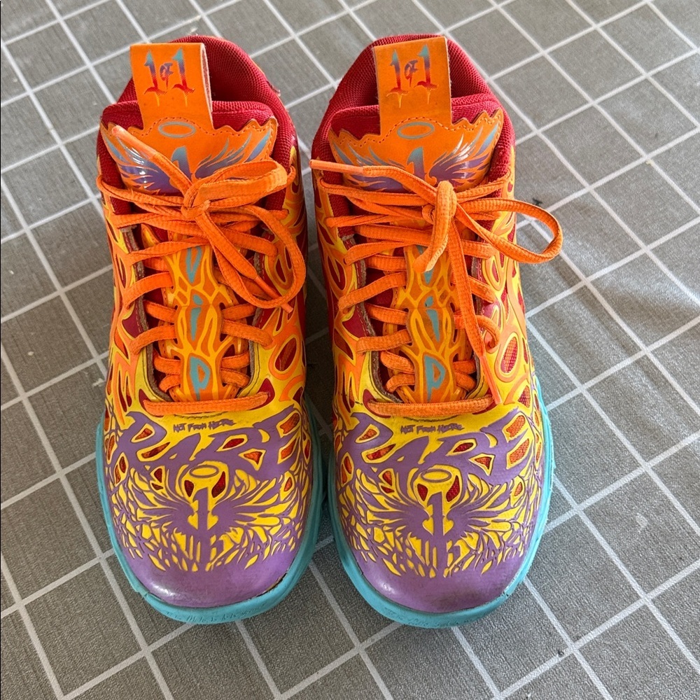 PUMA x LAMELO BALL MB.04 Phoenix Big Kids' Basketball Shoes 4.5